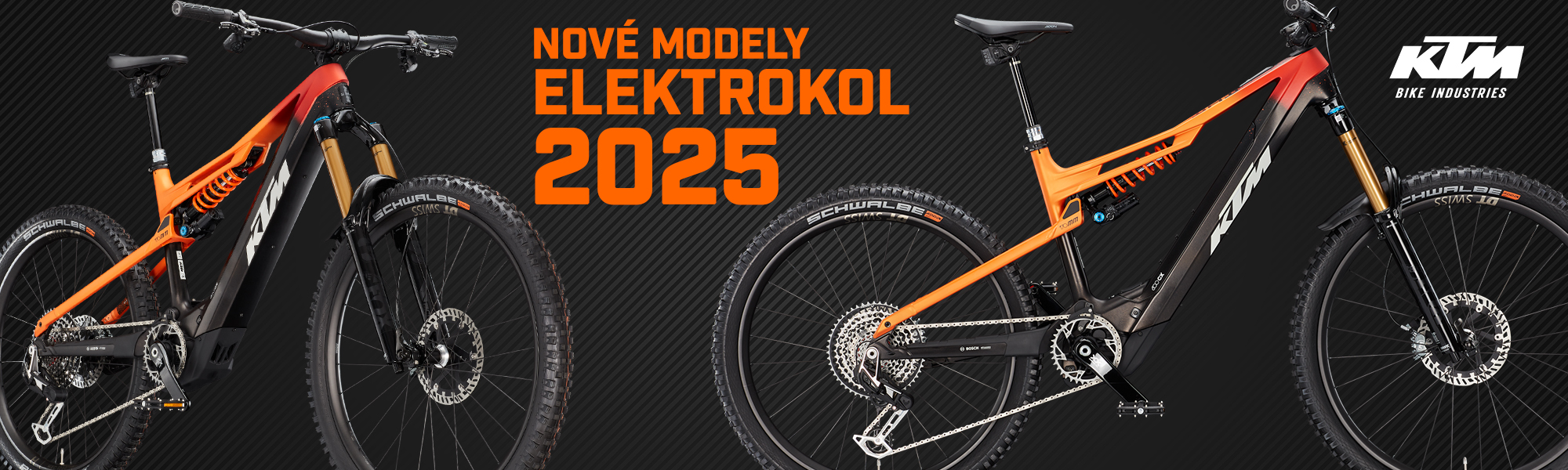 NOVÉ MODELY ELEKTROKOL KTM 2025